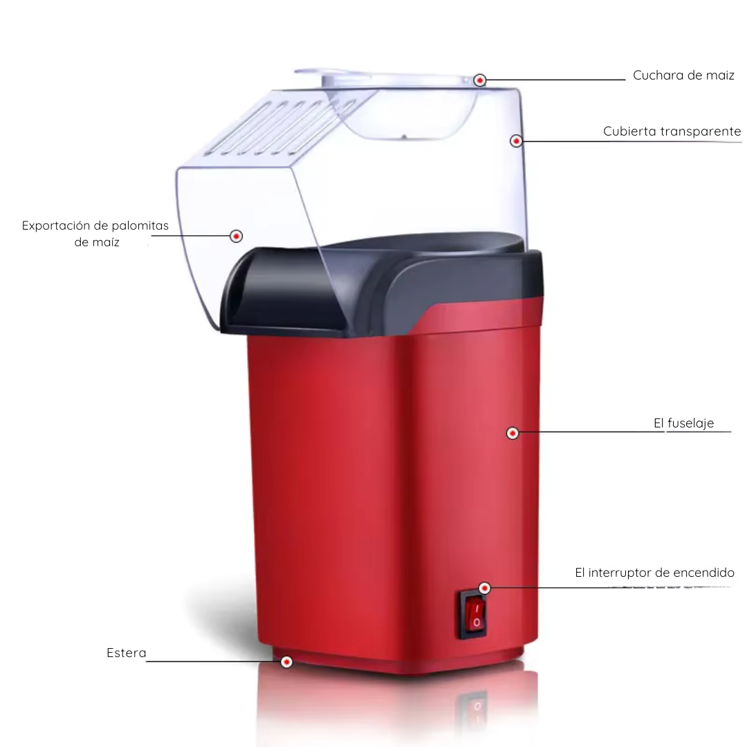 Máquina automática de palomitas de maíz