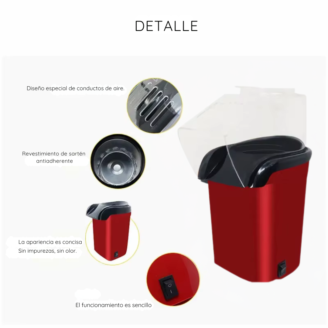 Máquina automática de palomitas de maíz